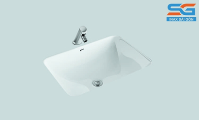 Những mẫu lavabo âm bàn Inax giúp phòng tắm tối giản, tinh tế