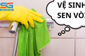 Cách vệ sinh sen vòi Inax để luôn sáng bóng như mới