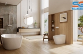 Xu hướng thiết kế phòng tắm hiện đại với thiết bị vệ sinh Inax